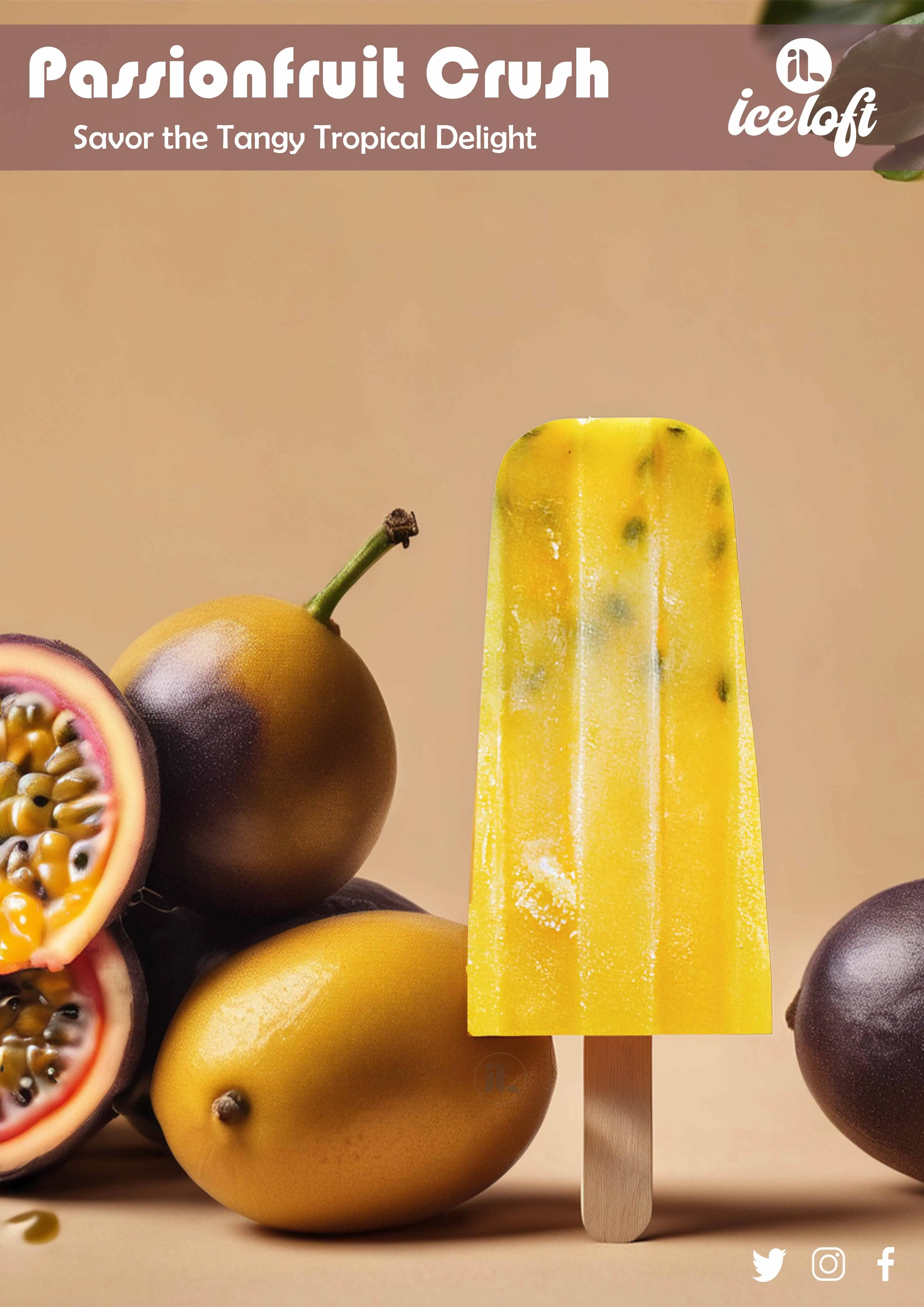 Passion Fruit Ice Cream